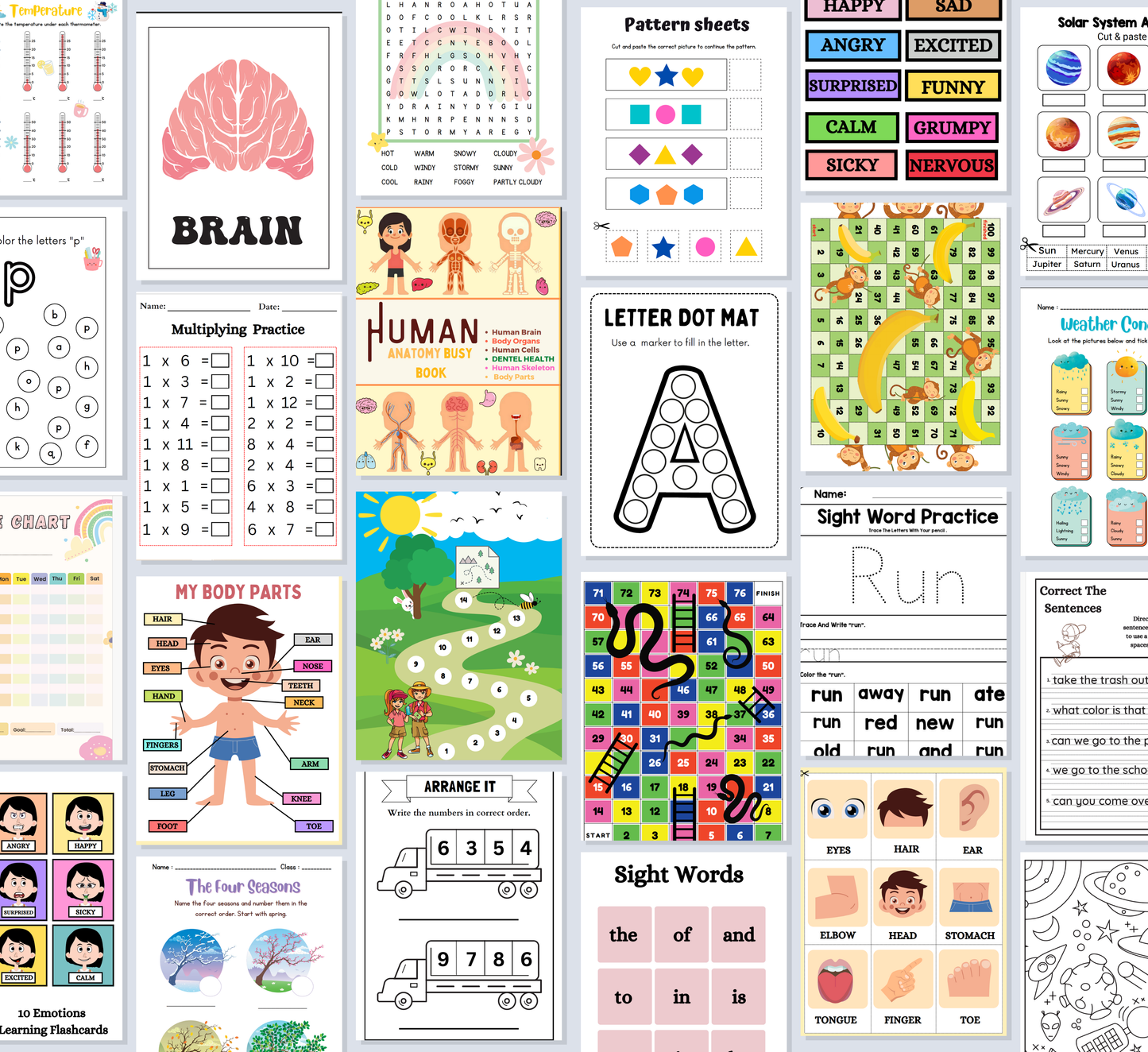 PLR/MRR 15,000+ Preschool Educational Resources