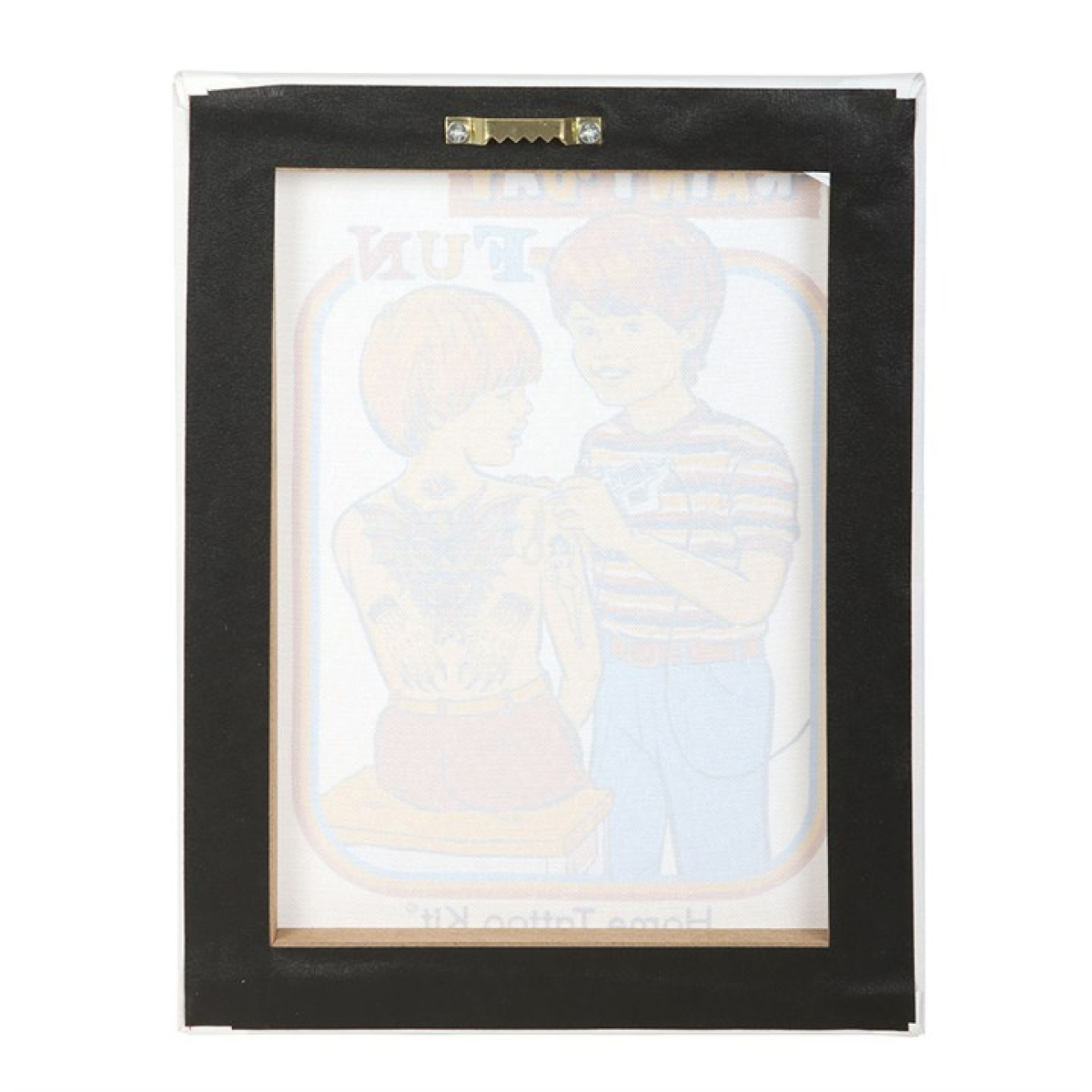 19x25cm Rainy Day Fun Canvas Plaque by Steven Rhodes