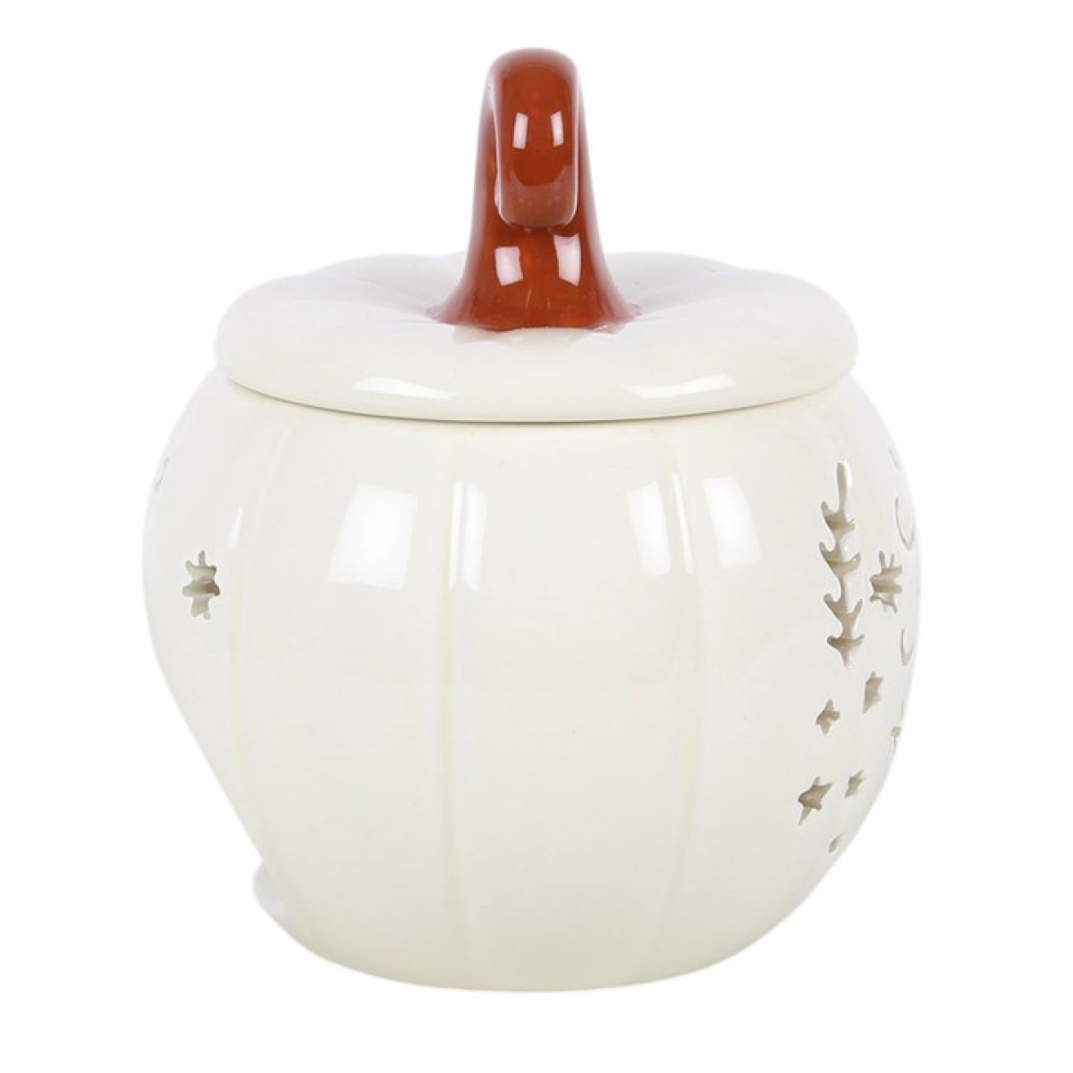 Cream Folk Pumpkin Oil Burner & Wax Warmer