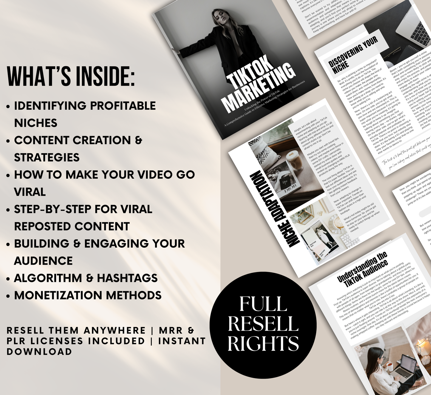 PLR/MRR TikTok Marketing Guide