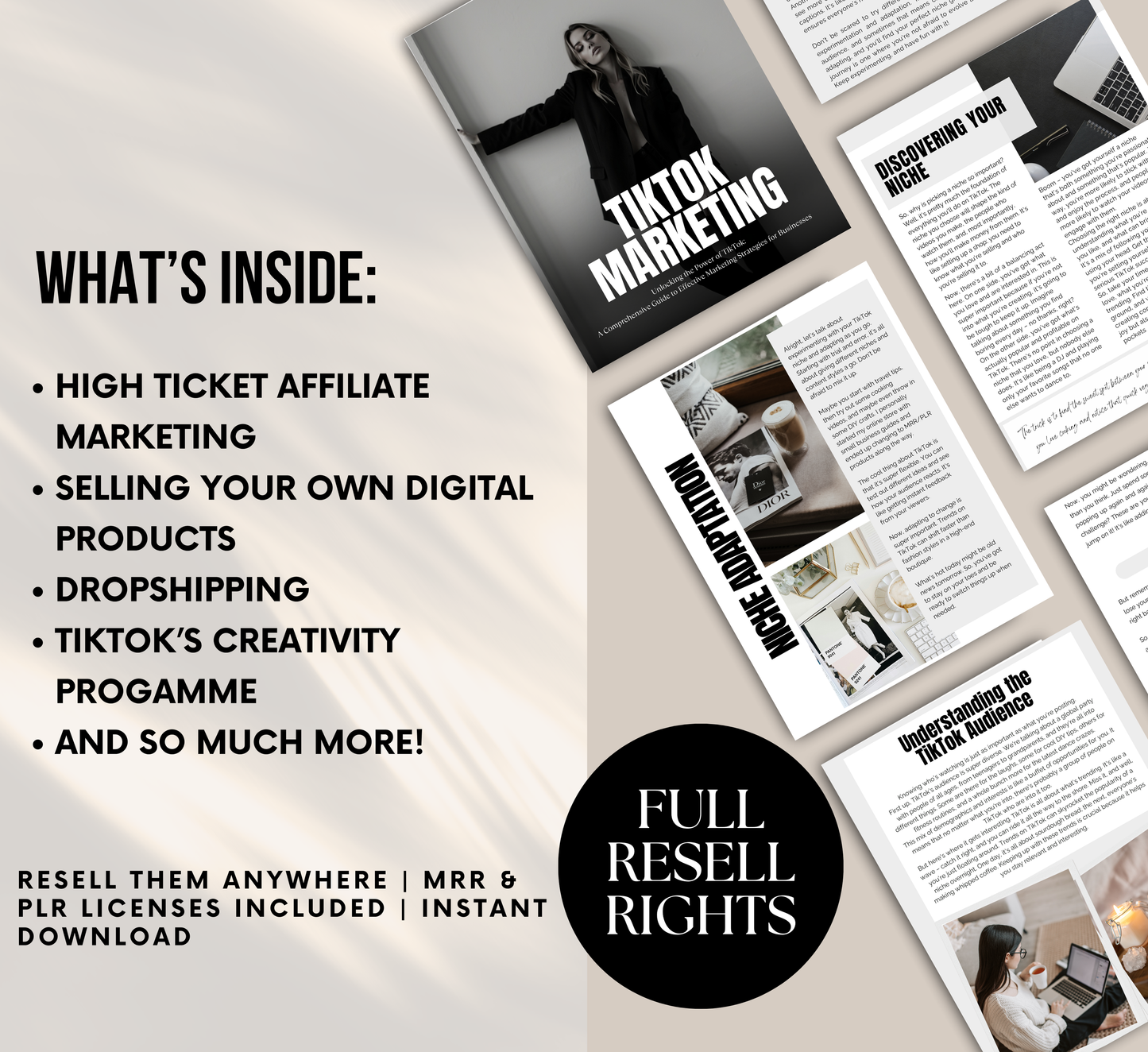 PLR/MRR TikTok Marketing Guide