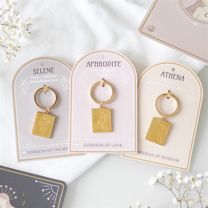 Set of 6 Goddess Energy Keyrings (x2 of Each)