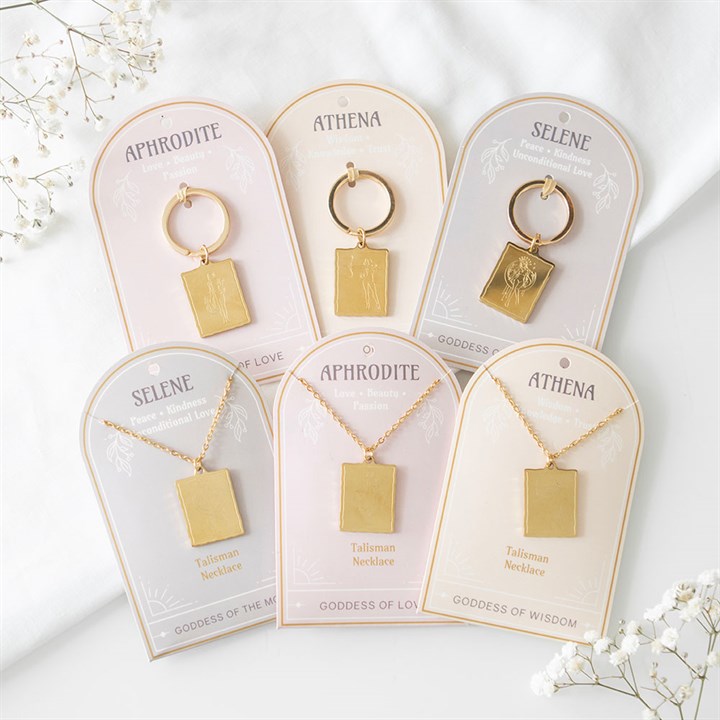 Set of 6 Goddess Energy Keyrings (x2 of Each)