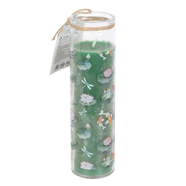 Pond Print Jasmine Tube Candle