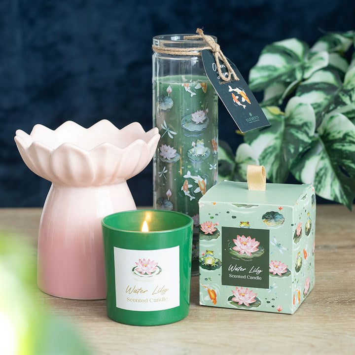 Pond Print Jasmine Tube Candle