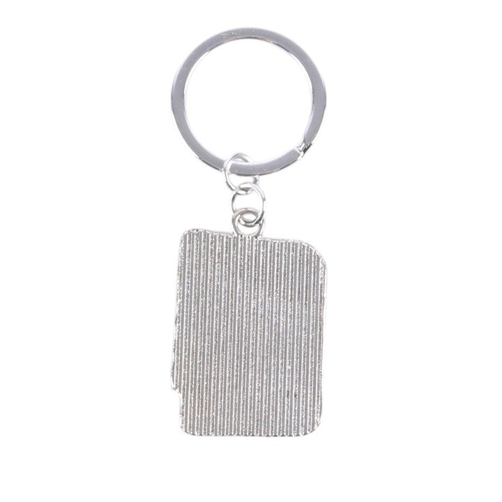 Black Spell Book Keyring