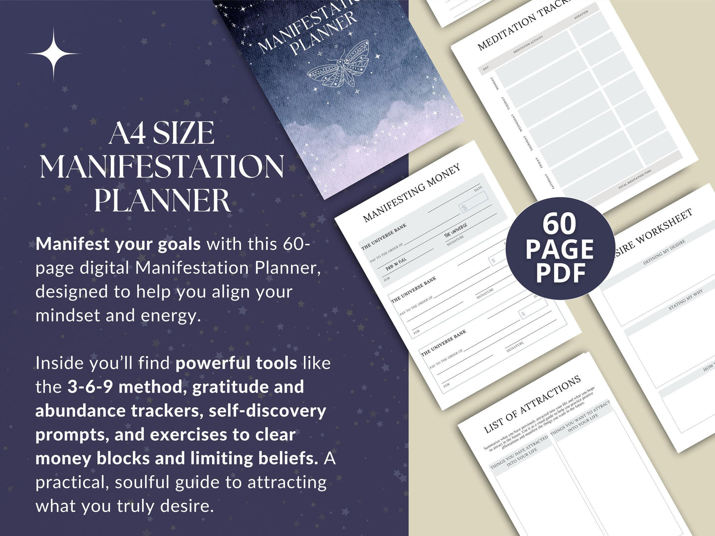 MRR Resell Digital Manifestation Planner
