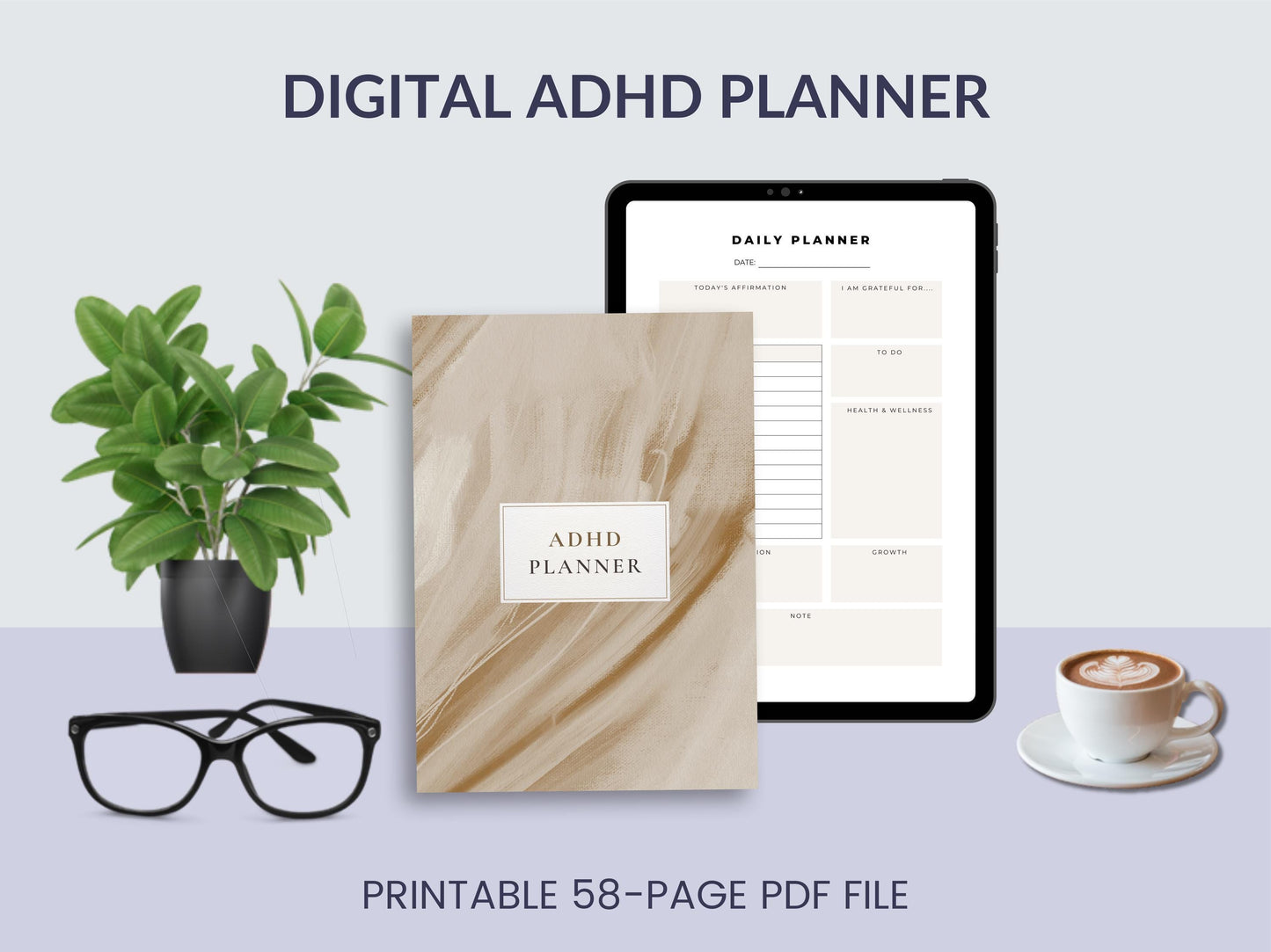 MRR Resell ADHD Digital Planner