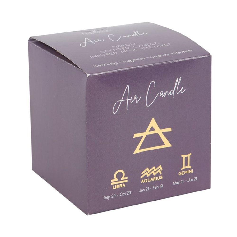 Small Air Element Neroli Crystal Chip Candle