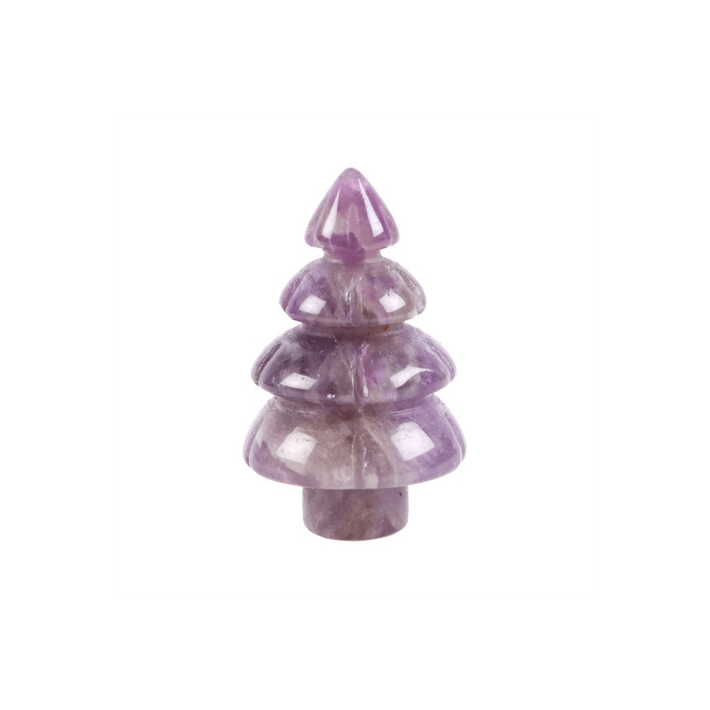 Amethyst Crystal Christmas Tree in a Bag
