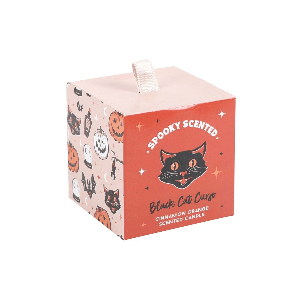 Black Cat Curse Cinnamon Orange Candle