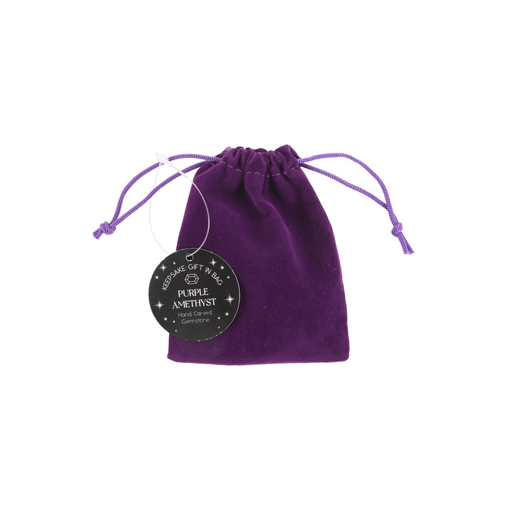 Amethyst Crystal Christmas Tree in a Bag