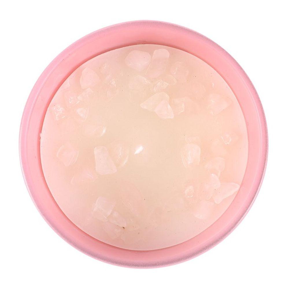 Small Aries Cedarwood Gemstone Zodiac Candle