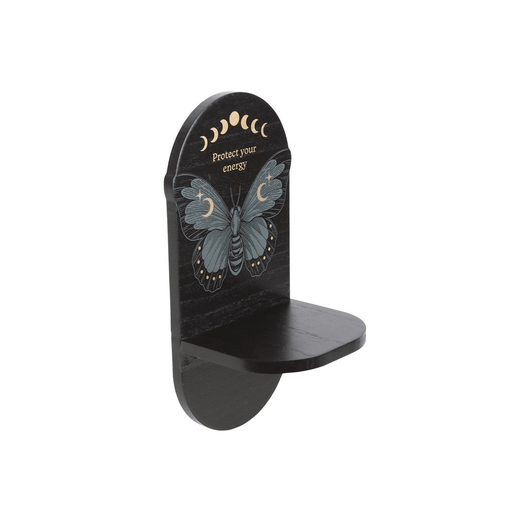 Black Moth Altar Shelf
