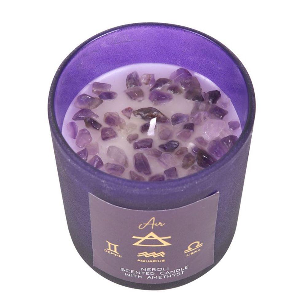 Small Air Element Neroli Crystal Chip Candle