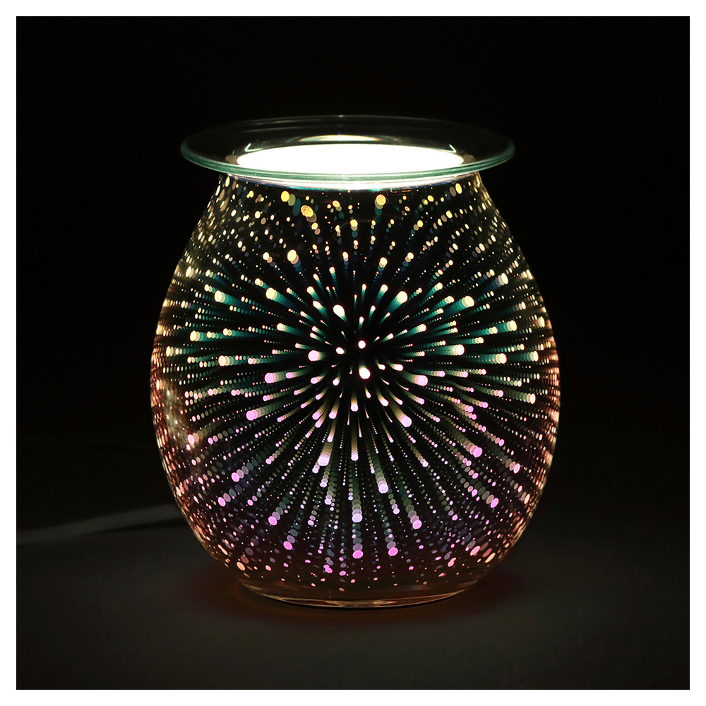 3D Star Effect Light Up Electric Oil Burner