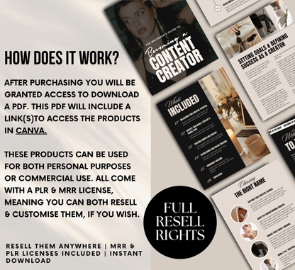 PLR/MRR Content Creator Guide For Beginners