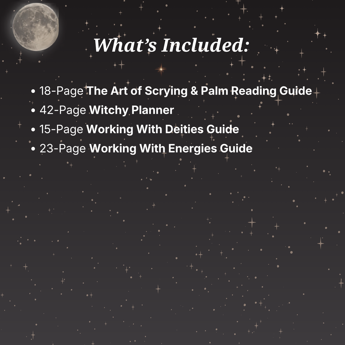 Witchy Starter Bundle (Instant Download)