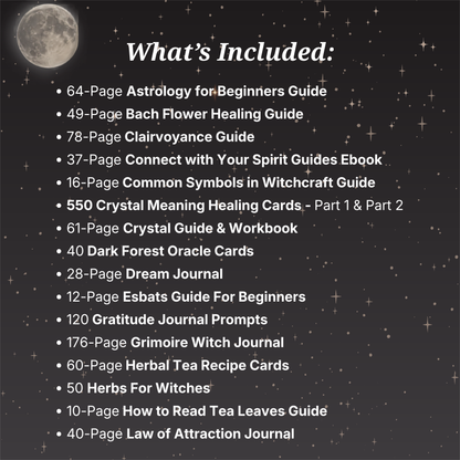 Witchy Starter Bundle (Instant Download)