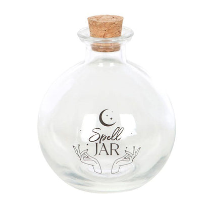 10cm Glass Spell Jar with Recipe Booklet - Pixica