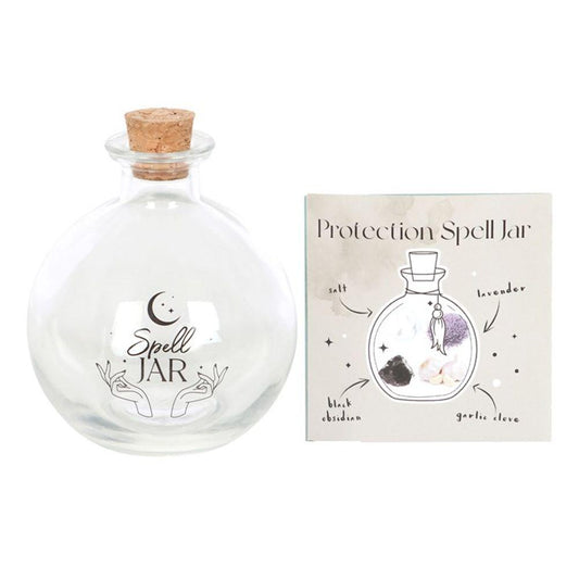 10cm Glass Spell Jar with Recipe Booklet - Pixica