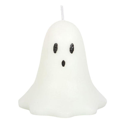 10cm Unscented Ghost Candle - Pixica