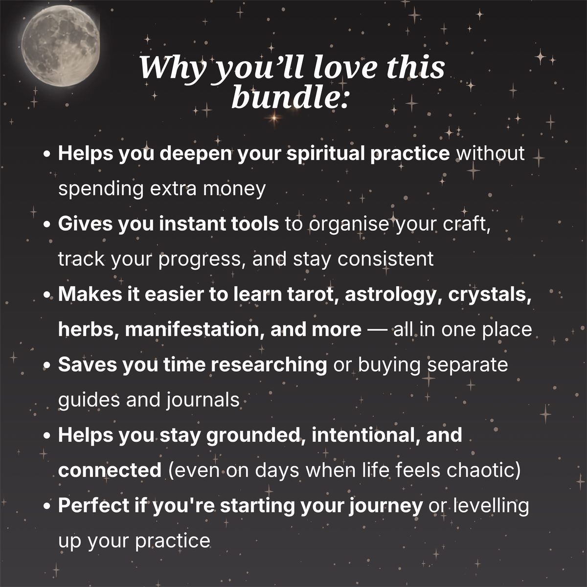 Witchy Starter Bundle (Instant Download)