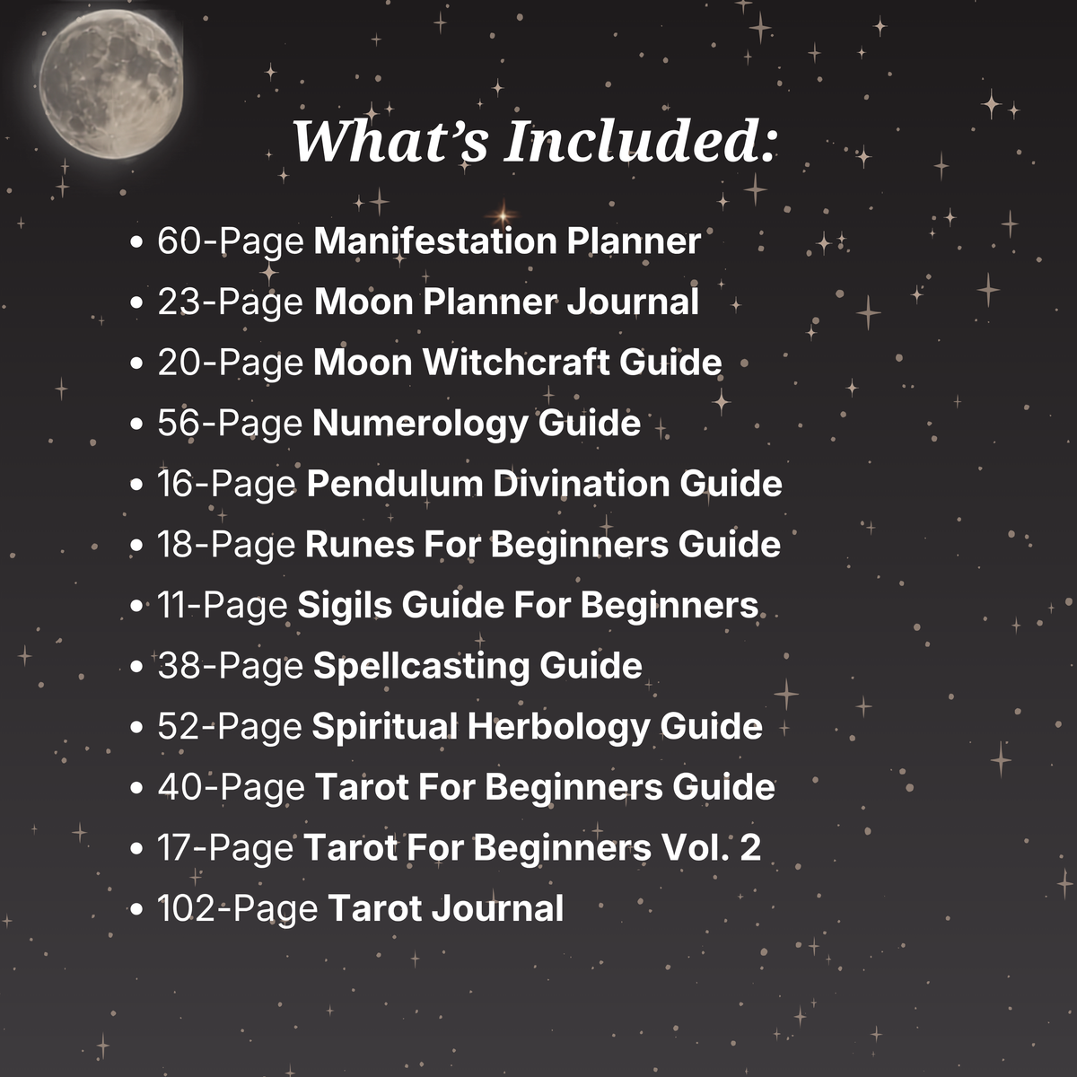 Witchy Starter Bundle (Instant Download)