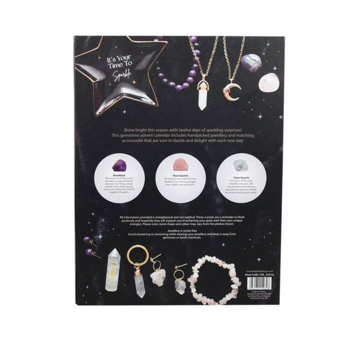 12 - Day Crystal Jewellery Advent Calendar - Pixica