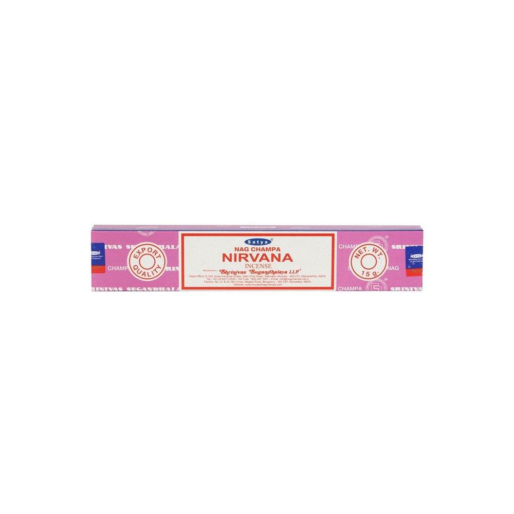 12 Packs of Nirvana Incense Sticks by Satya - Pixica