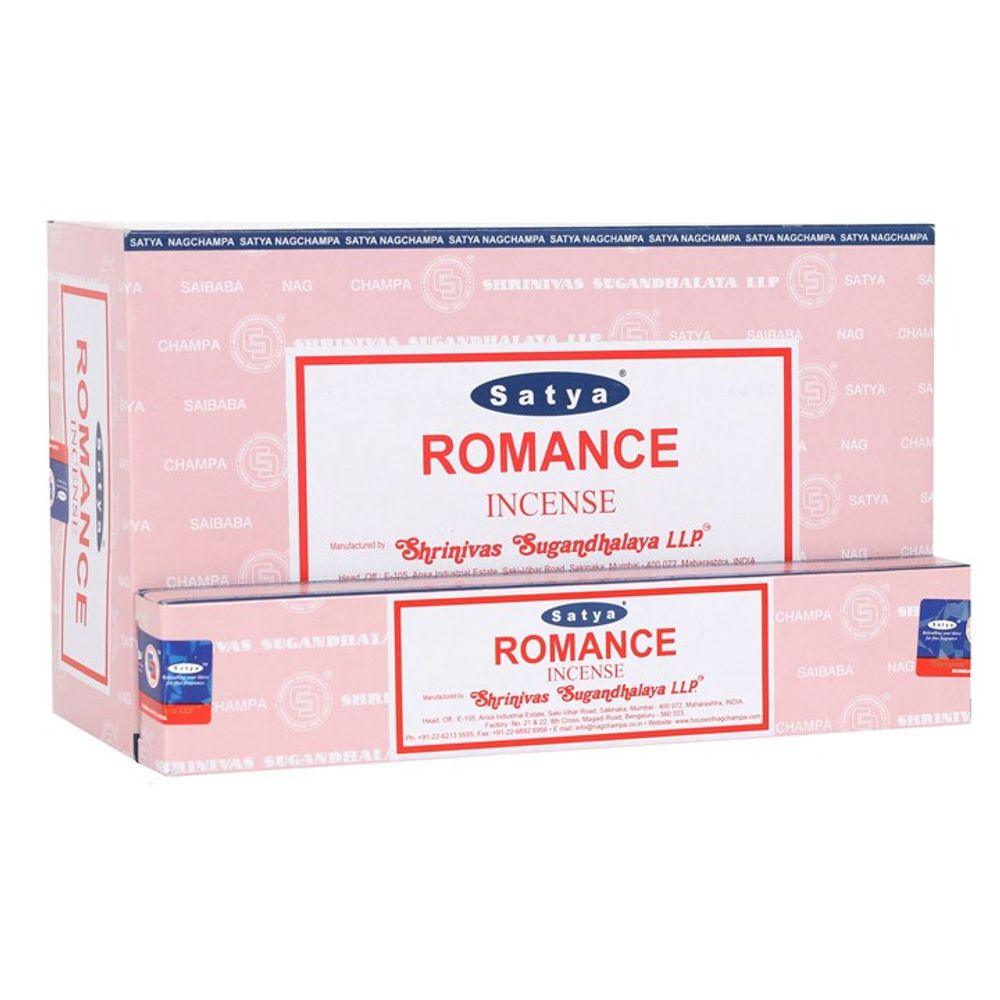 12 Packs of Romance Incense Sticks by Satya - Pixica