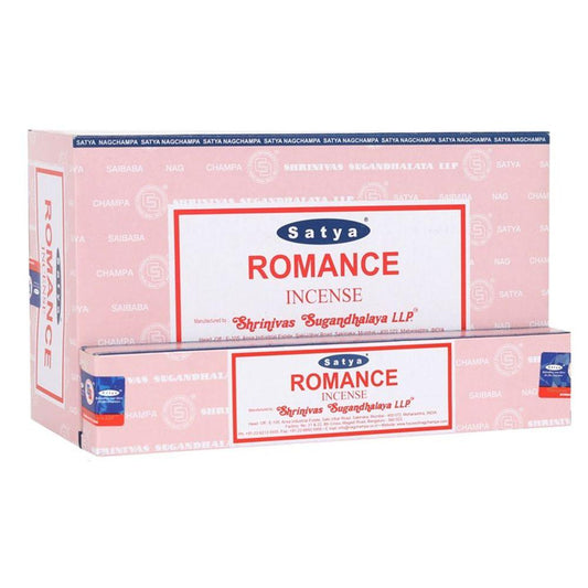 12 Packs of Romance Incense Sticks by Satya - Pixica