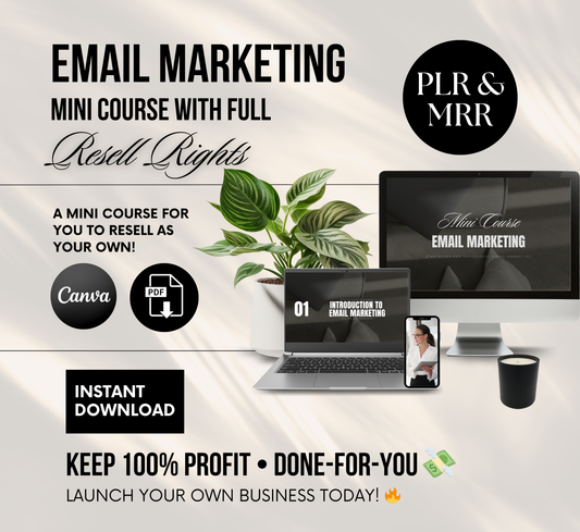 PLR/MRR Email Marketing Mini Course