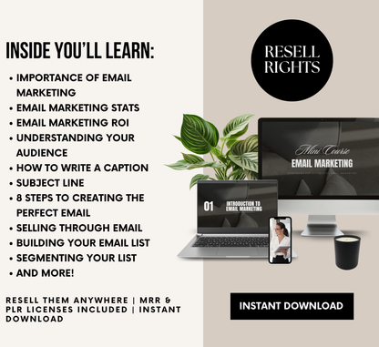 PLR/MRR Email Marketing Mini Course