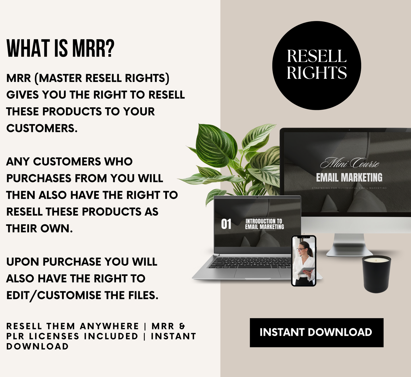 PLR/MRR Email Marketing Mini Course