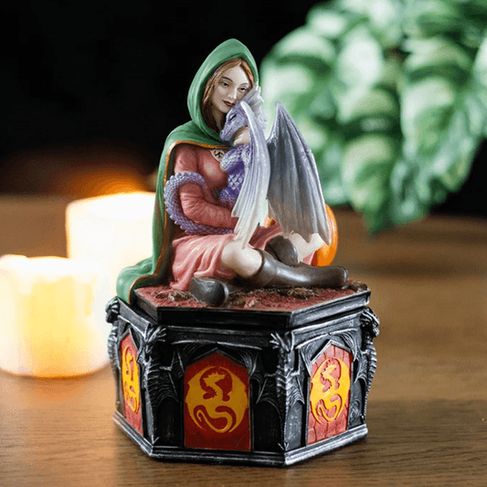 Dragon Friendship Fall Box by Anne Stokes