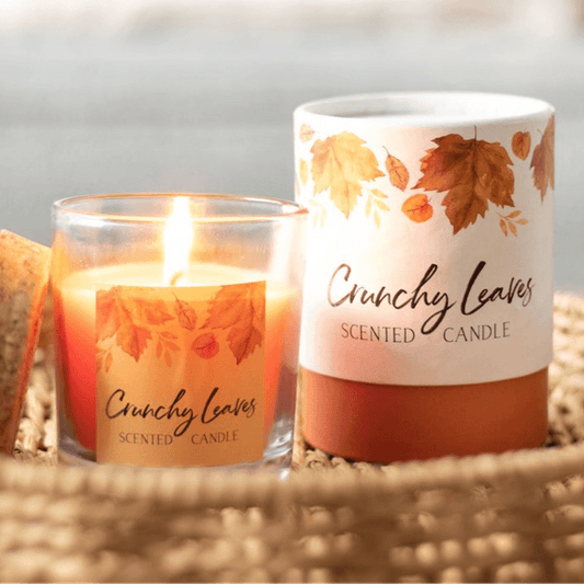 Crunchy Leaves Autumn Candle