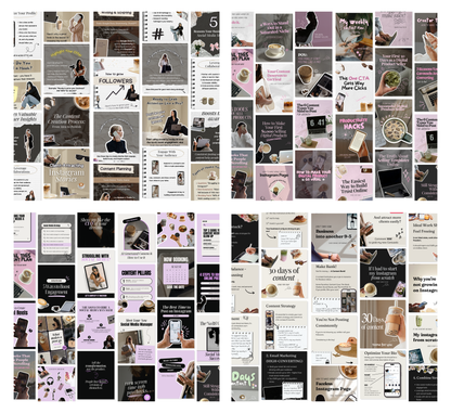 PLR/MRR 3100+ Instagram Templates: Carousels, Posts, Stories, Reels