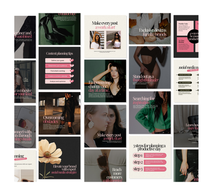 PLR/MRR 3100+ Instagram Templates: Carousels, Posts, Stories, Reels