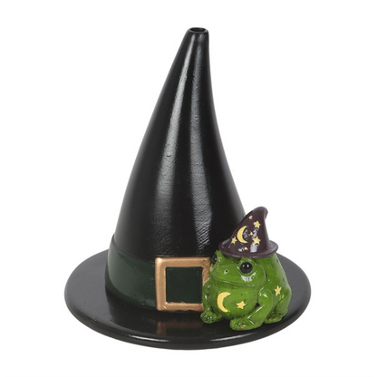 Magic Toad & Witch Hat Incense Cone Holder