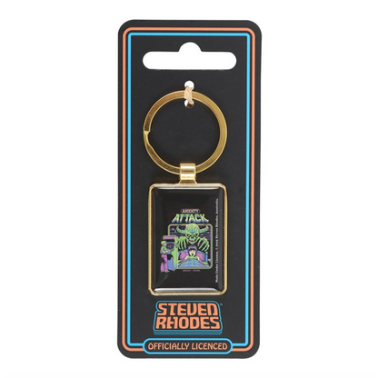 Anxiety Attack Keyring by Steven Rhodes