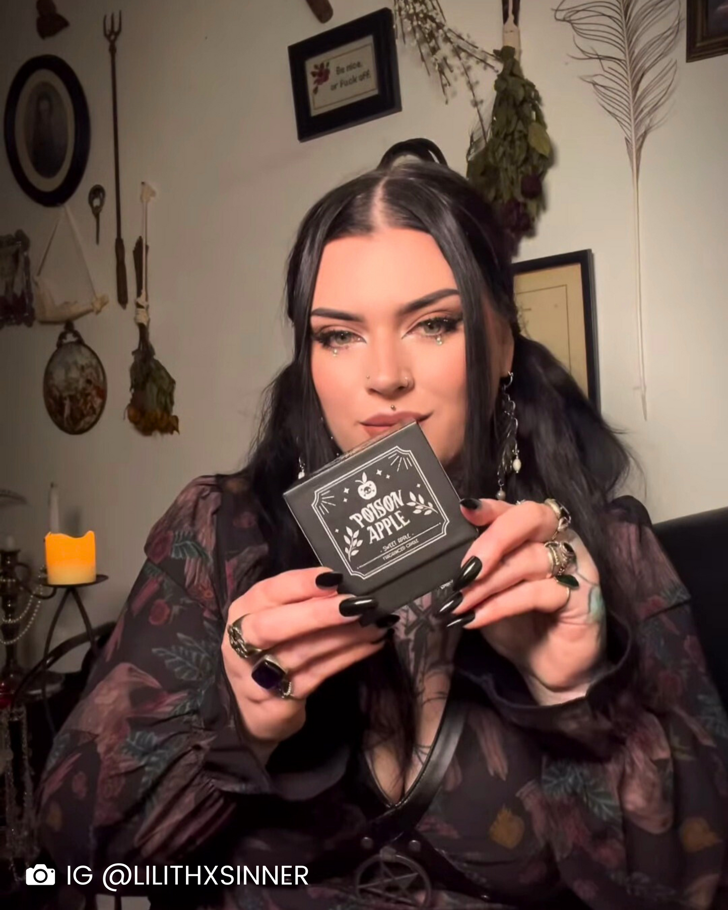 Set of 10 Witchy Candles