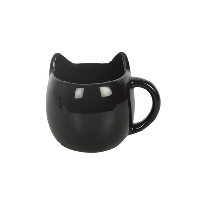 Magick Black Cat Face Mug