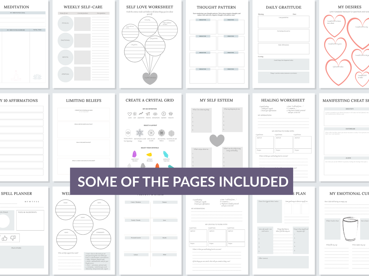 PLR/MRR 7500+ Pages Digital Planners, Journals & Trackers