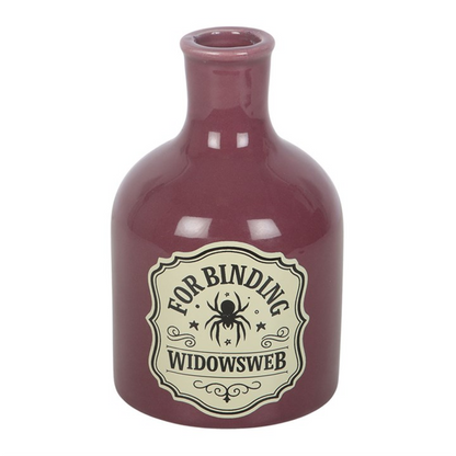 Widowsweb Potion Bottle Vase & Candle Holder