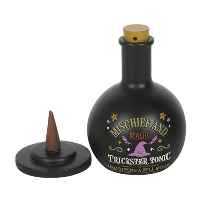 Mischief & Magic Potion Bottle Incense Cone Holder