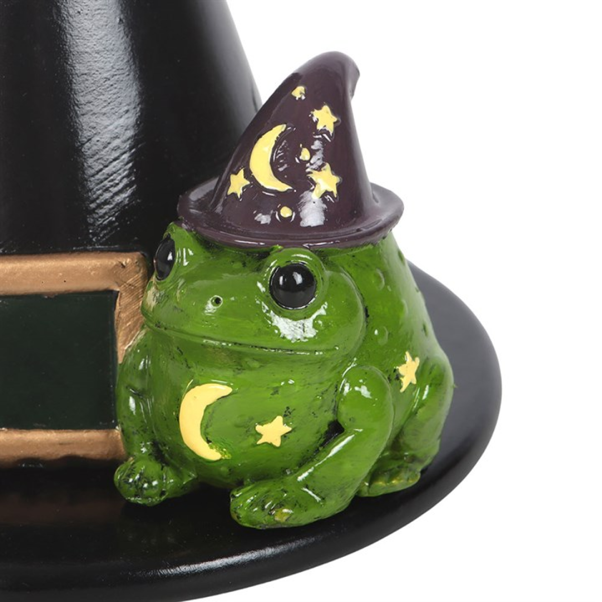 Magic Toad & Witch Hat Incense Cone Holder