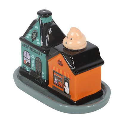 Spooky Street Salt & Pepper Shakers