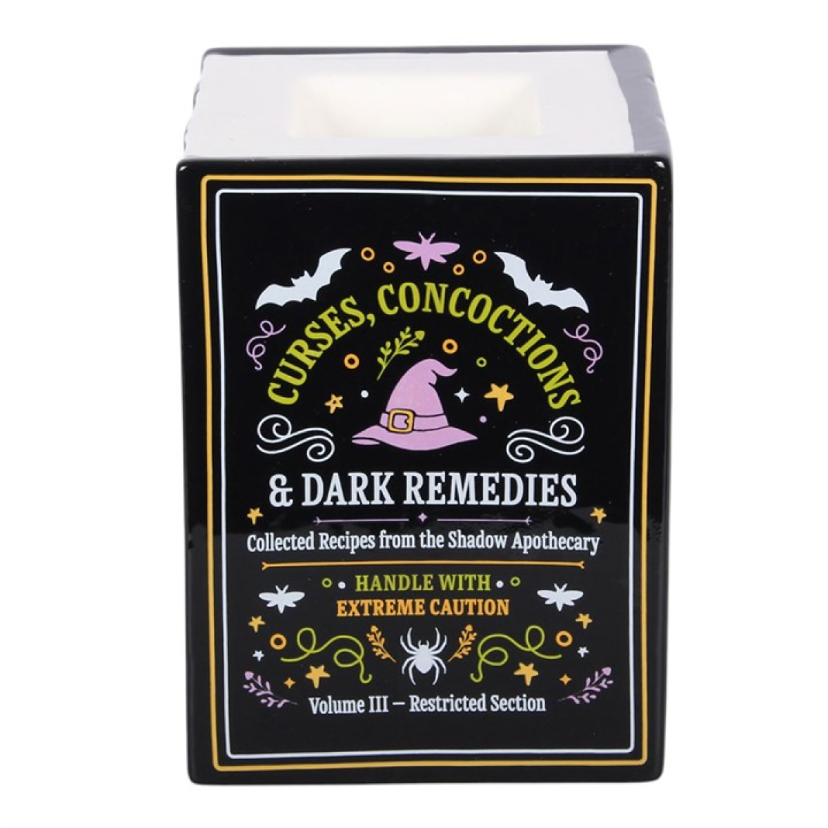 Witch's Apothecary Book Shaped Oil Burner & Wax Warmer