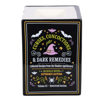 Witch's Apothecary Book Shaped Oil Burner & Wax Warmer